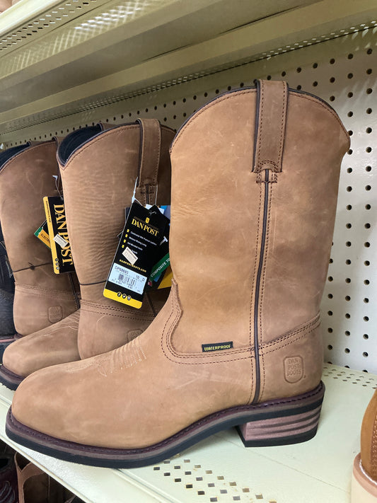 Dan Post Brown Oily Work Boot