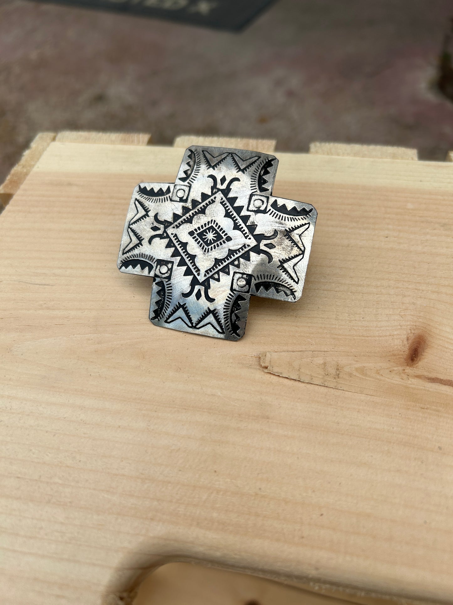 Tribal Cross Wild Rag Slide