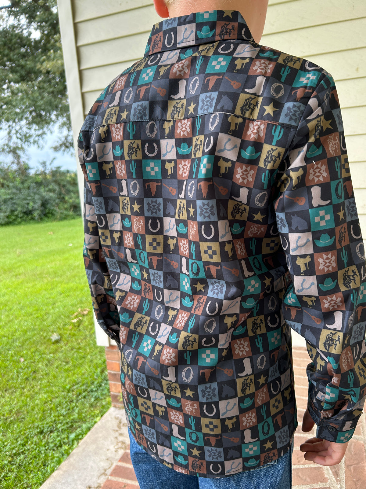 2Fly® Checkered Long Sleeve