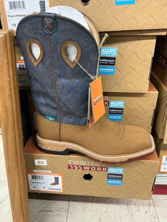 Twisted X 12” Western Work Boot