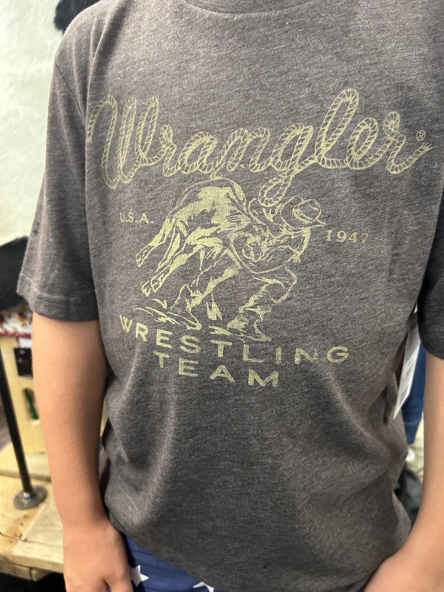 Wrangler® Boy’s “Wrestling Team” Graphic Tee