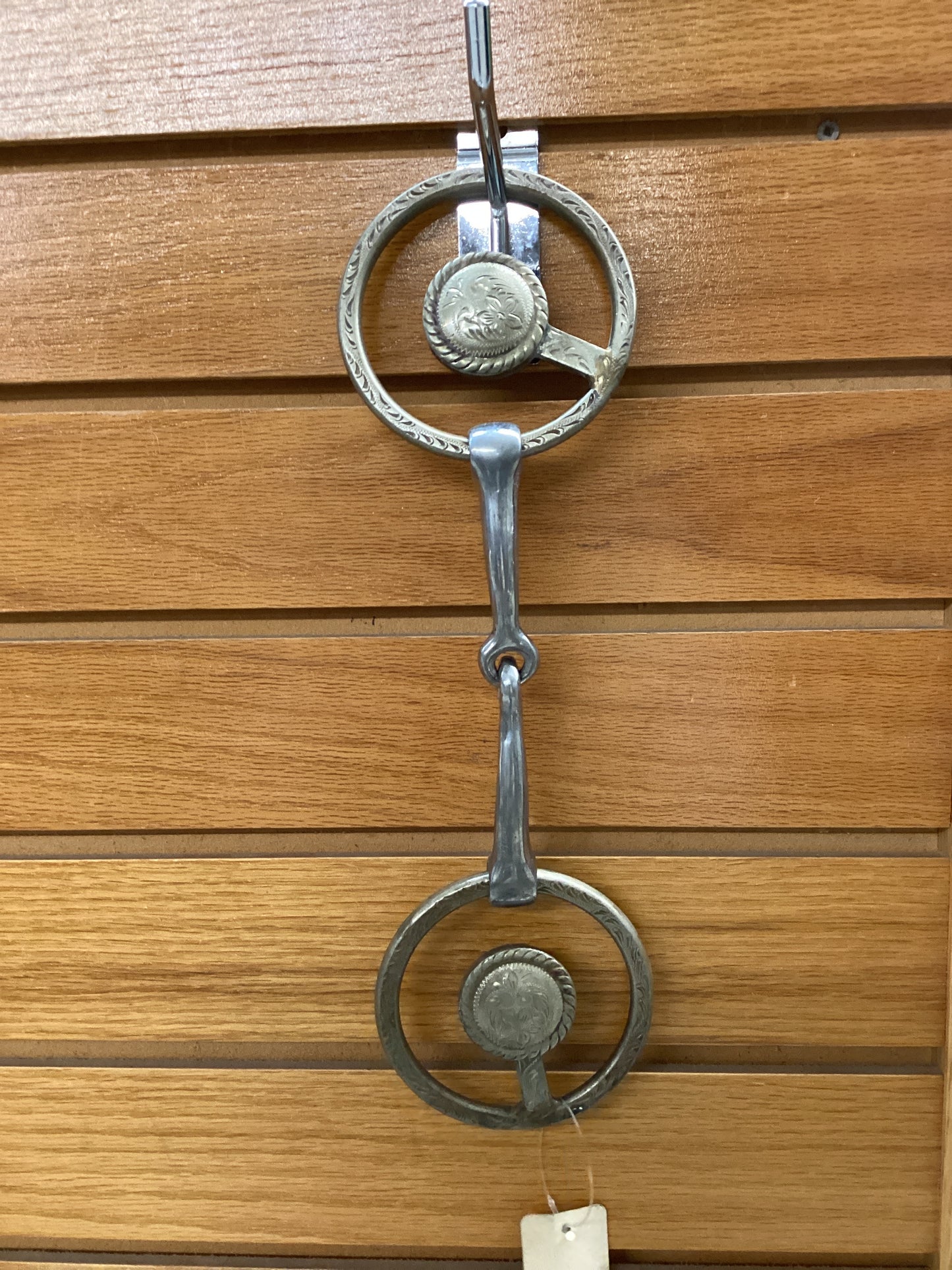 Embroidered Loose Ring Jointed Snaffle Bit