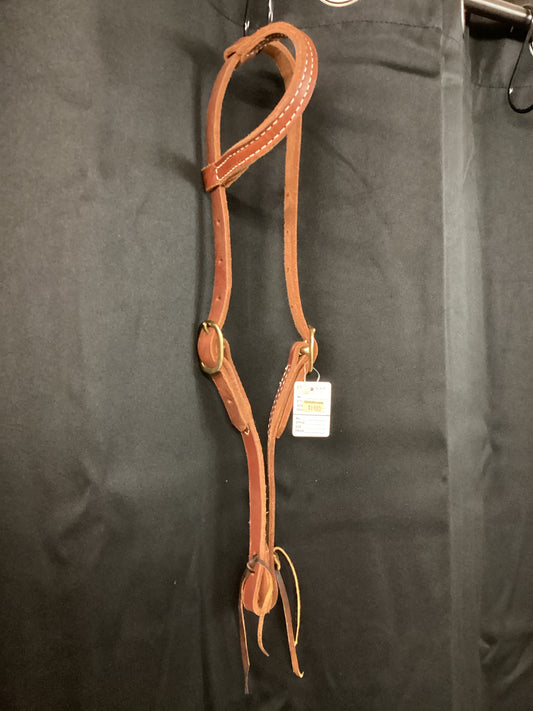 Leather single ear Headstall