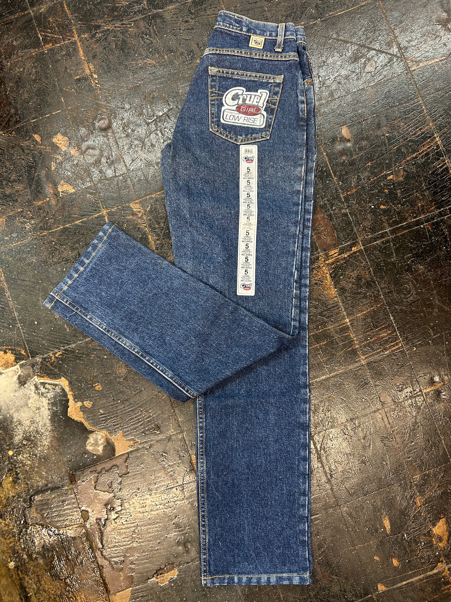 *VINTAGE* Cruel Girl Low Rise Relaxed Jeans