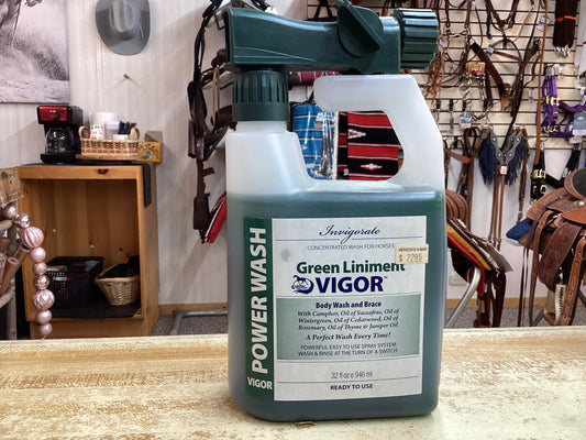 Green Liniment Vigor for Horses By Healthy Haircare Products