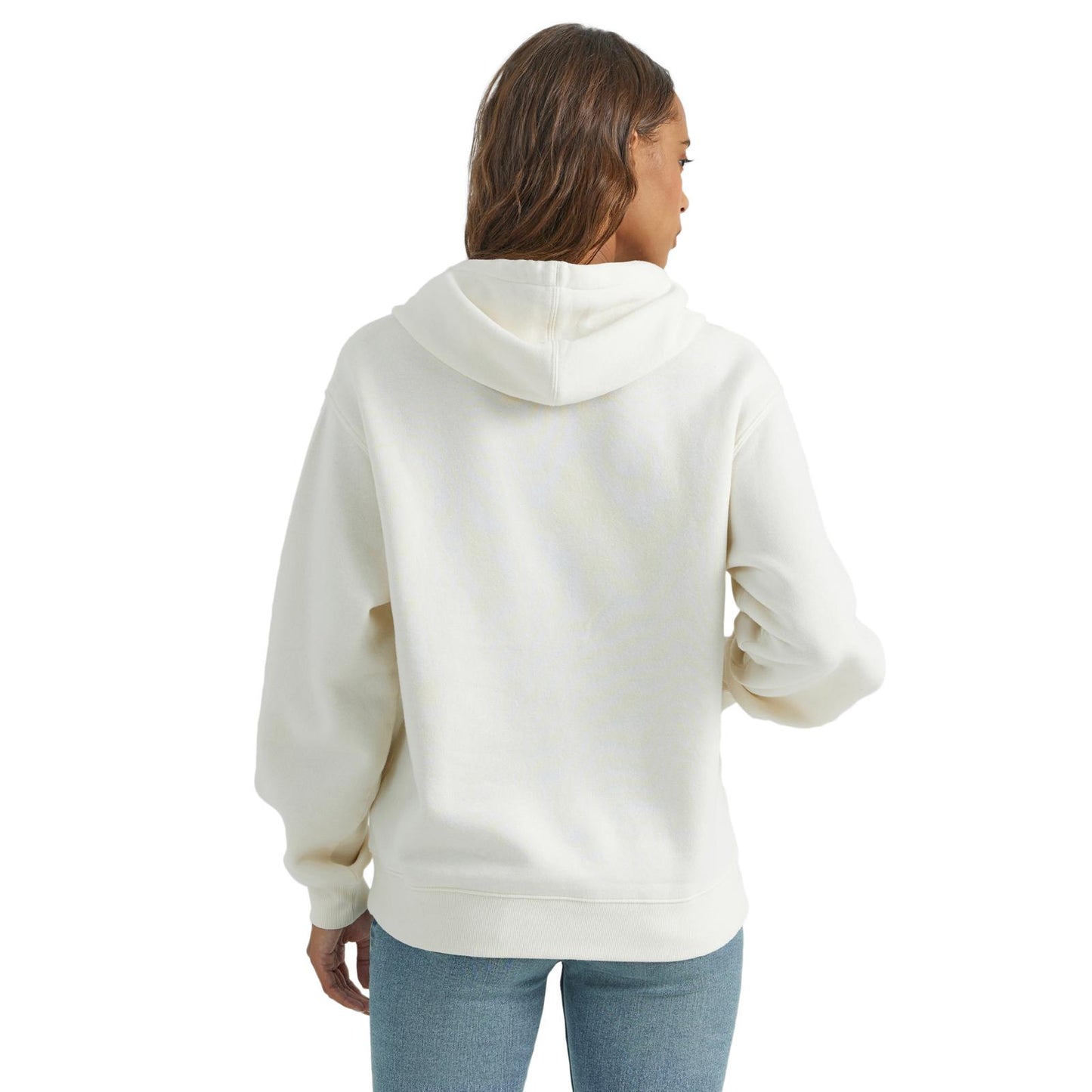 Wrangler Retro Western Vintage Hoodie-White