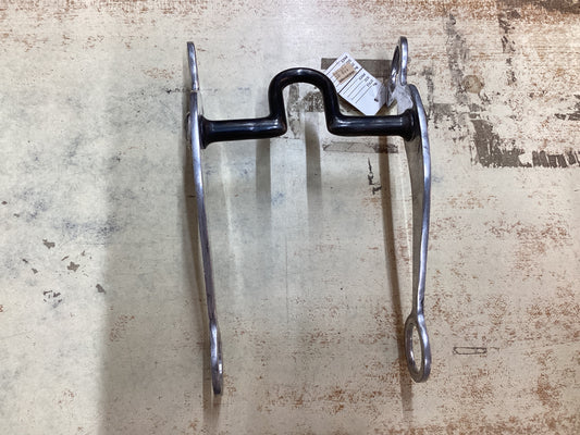 Straight High U Ported bit on Straight Curved Shanks