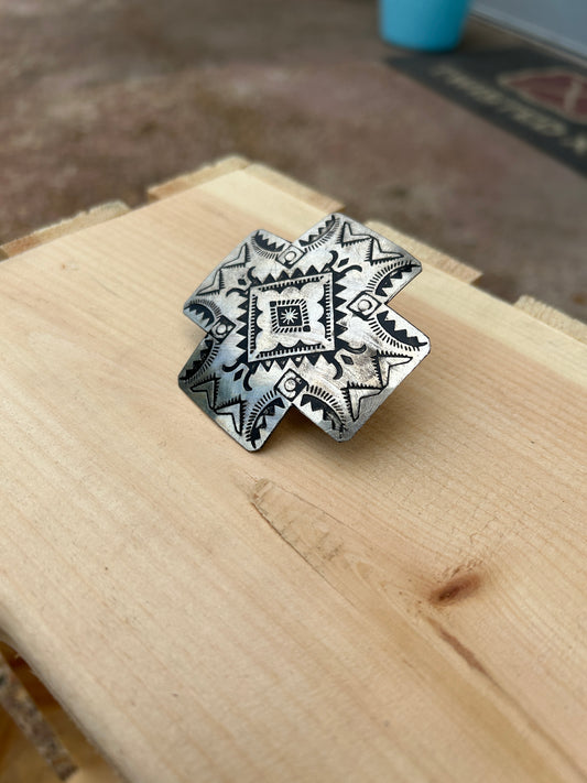 Tribal Cross Wild Rag Slide