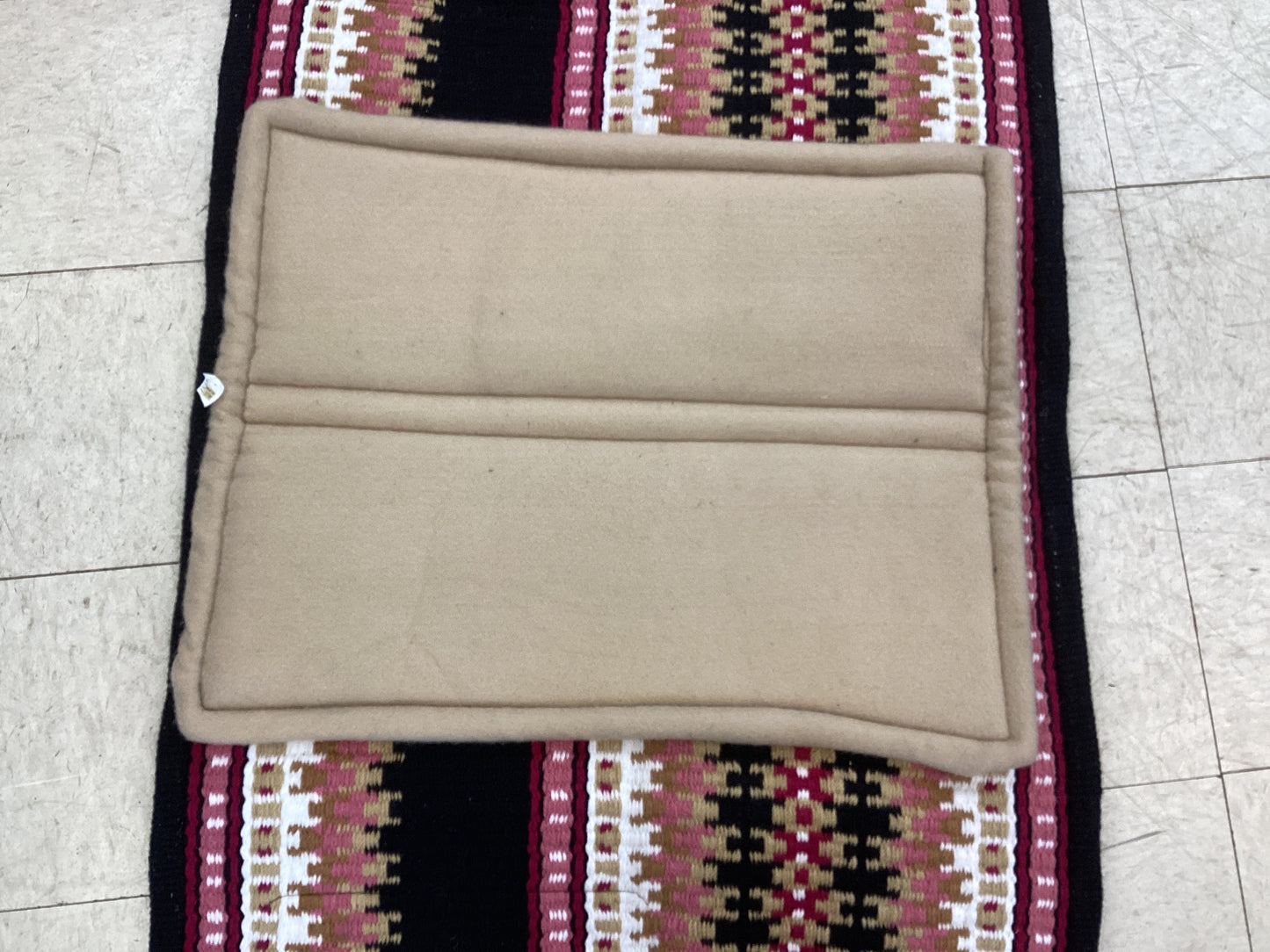 38”x34” Heavy Weave Wool Saddle Pad with Memory Felt by SHowman