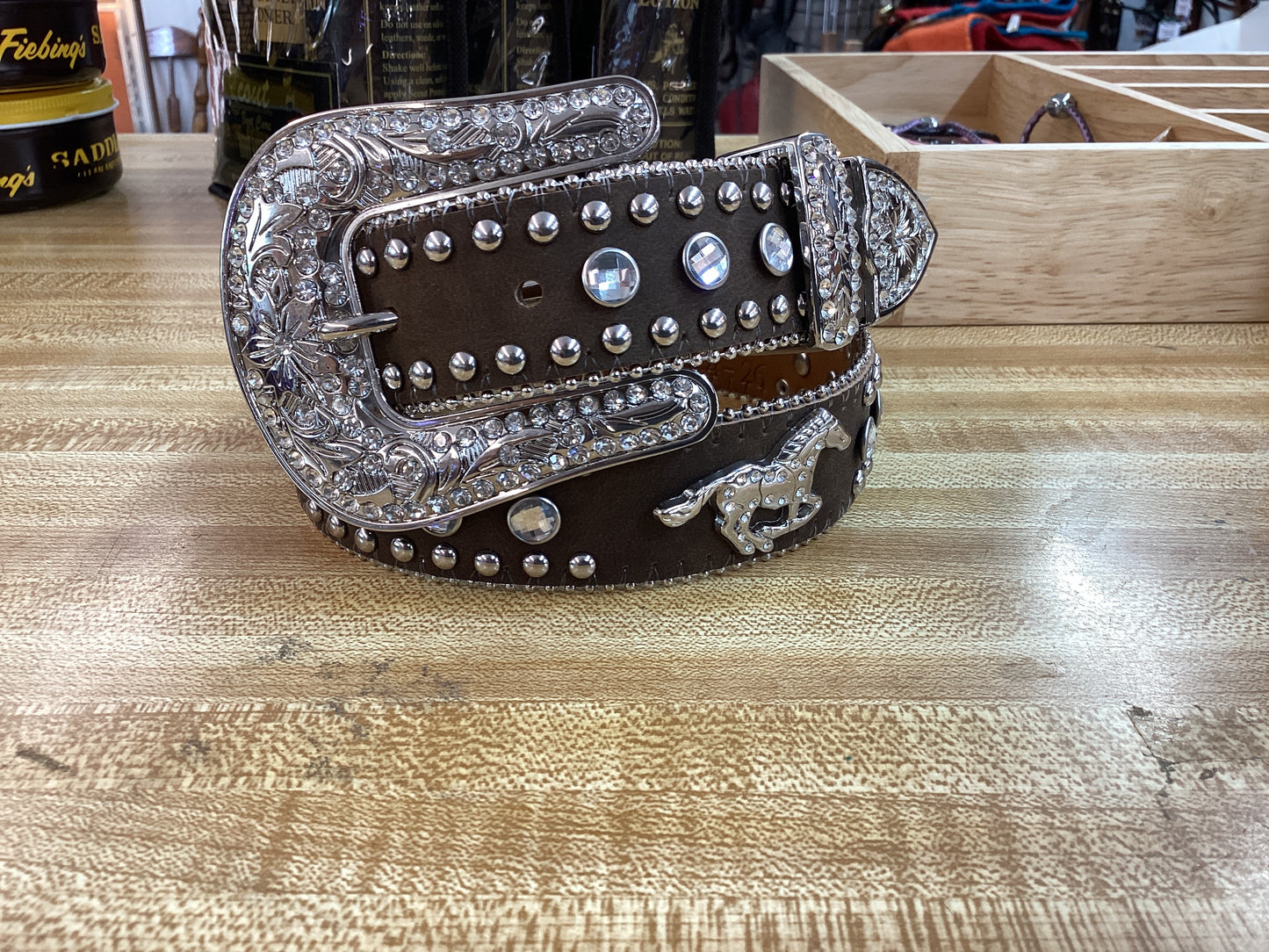 Nocona Belt Company Running Horse Kids Belt