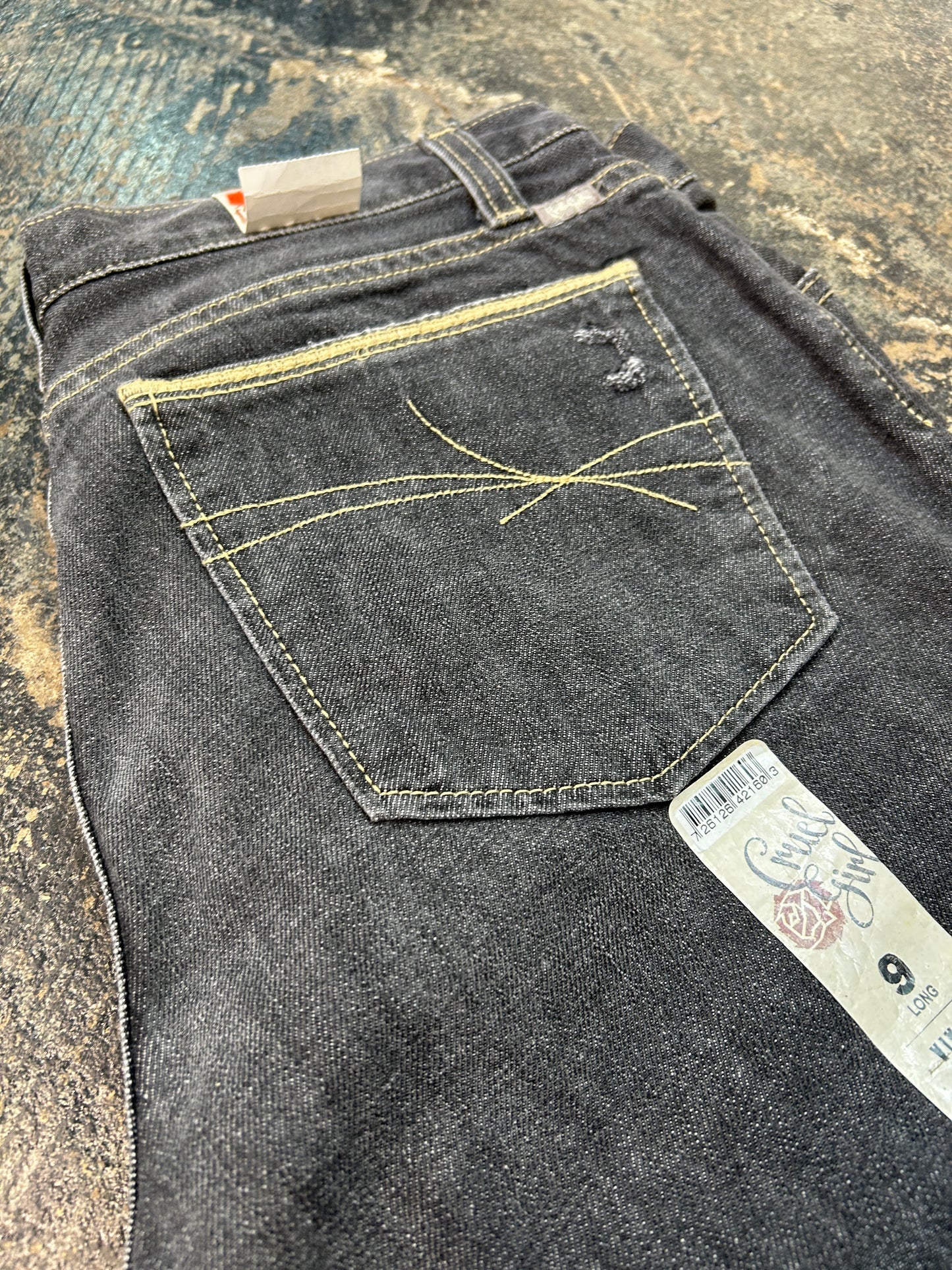 *VINTAGE* Cruel Girl® Vivian Black Wash Jeans