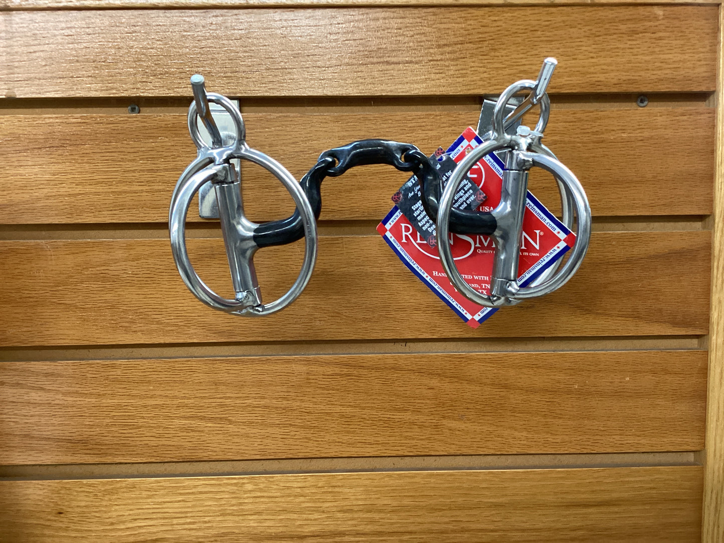 Reinsman raised snaffle bit