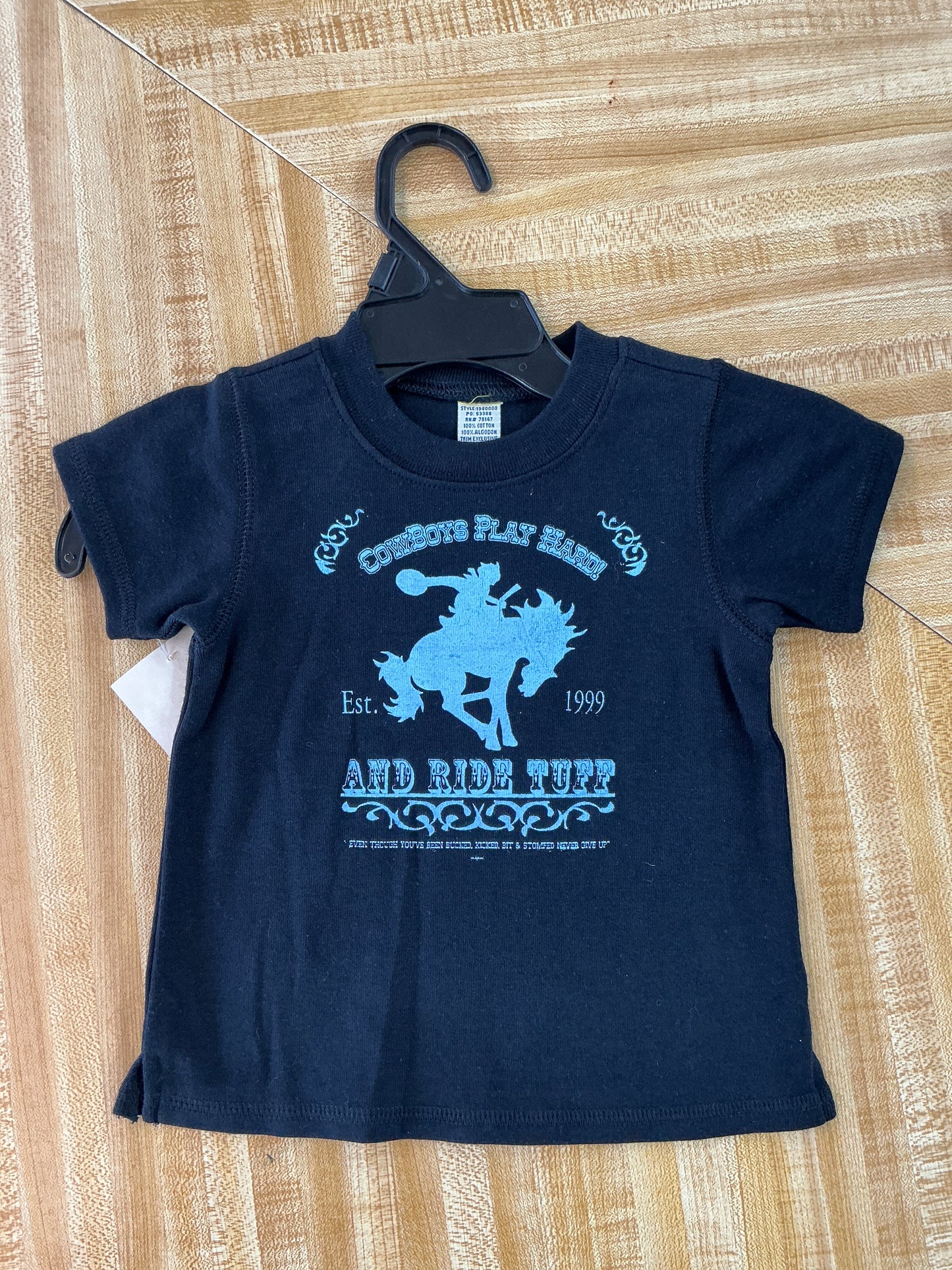 Cowboys Play Hard and Ride Tough Tshirt