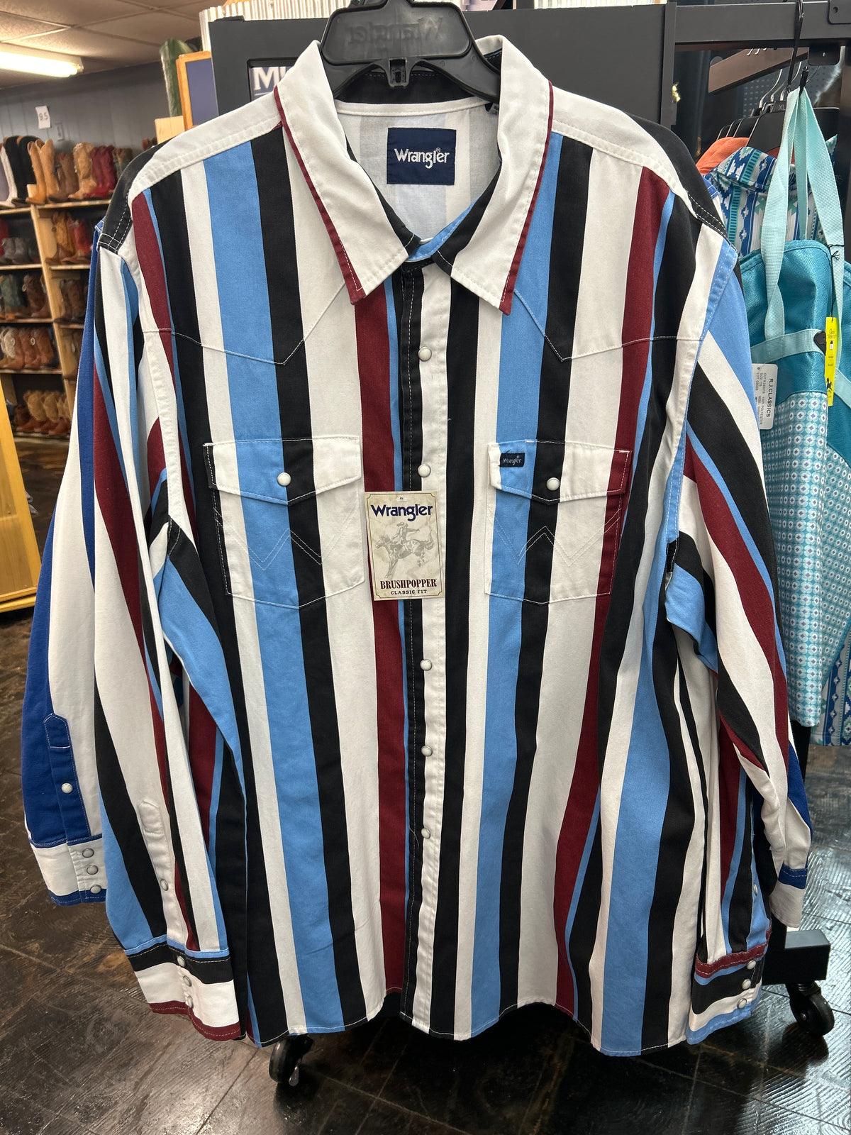 Wrangler® Vintage Brushpopper Shirt