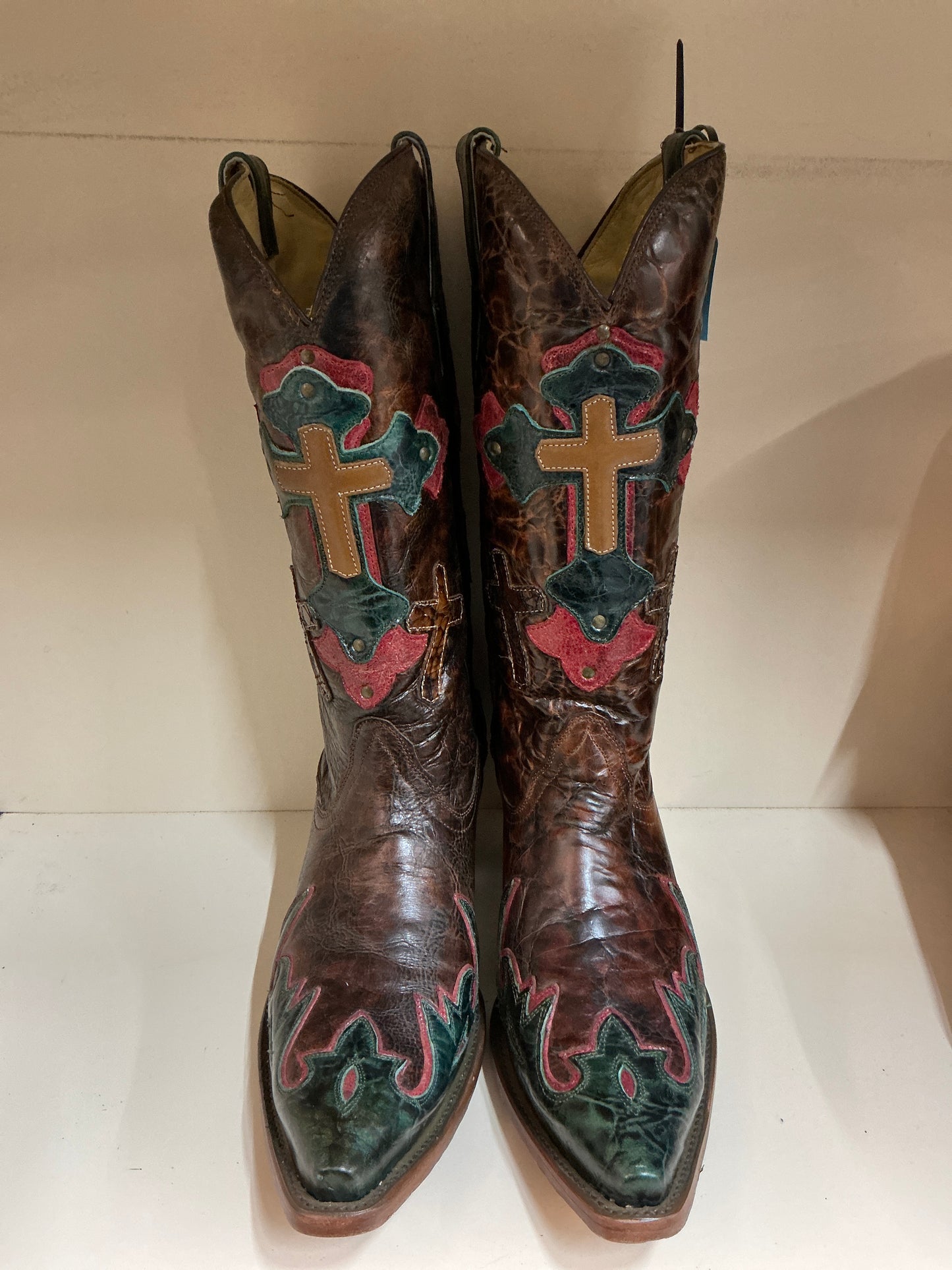 Corral Fruitcake Cross Pointed Toe-CLEARANCE