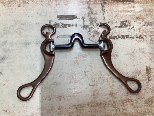 Copper Ported Bit With Thick Mouthpiece