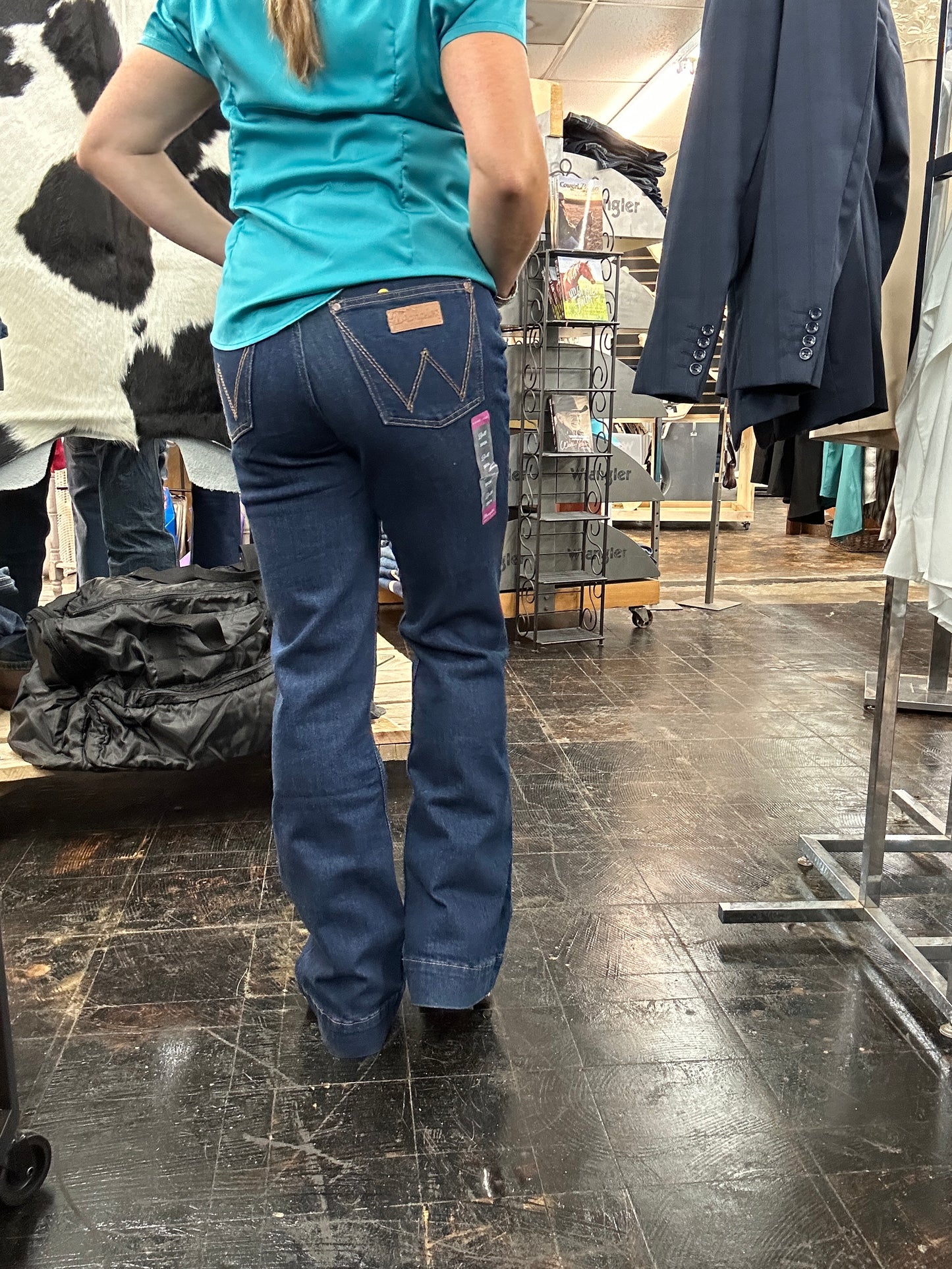 Wrangler® Riding Jean Bell Trouser- Emerie