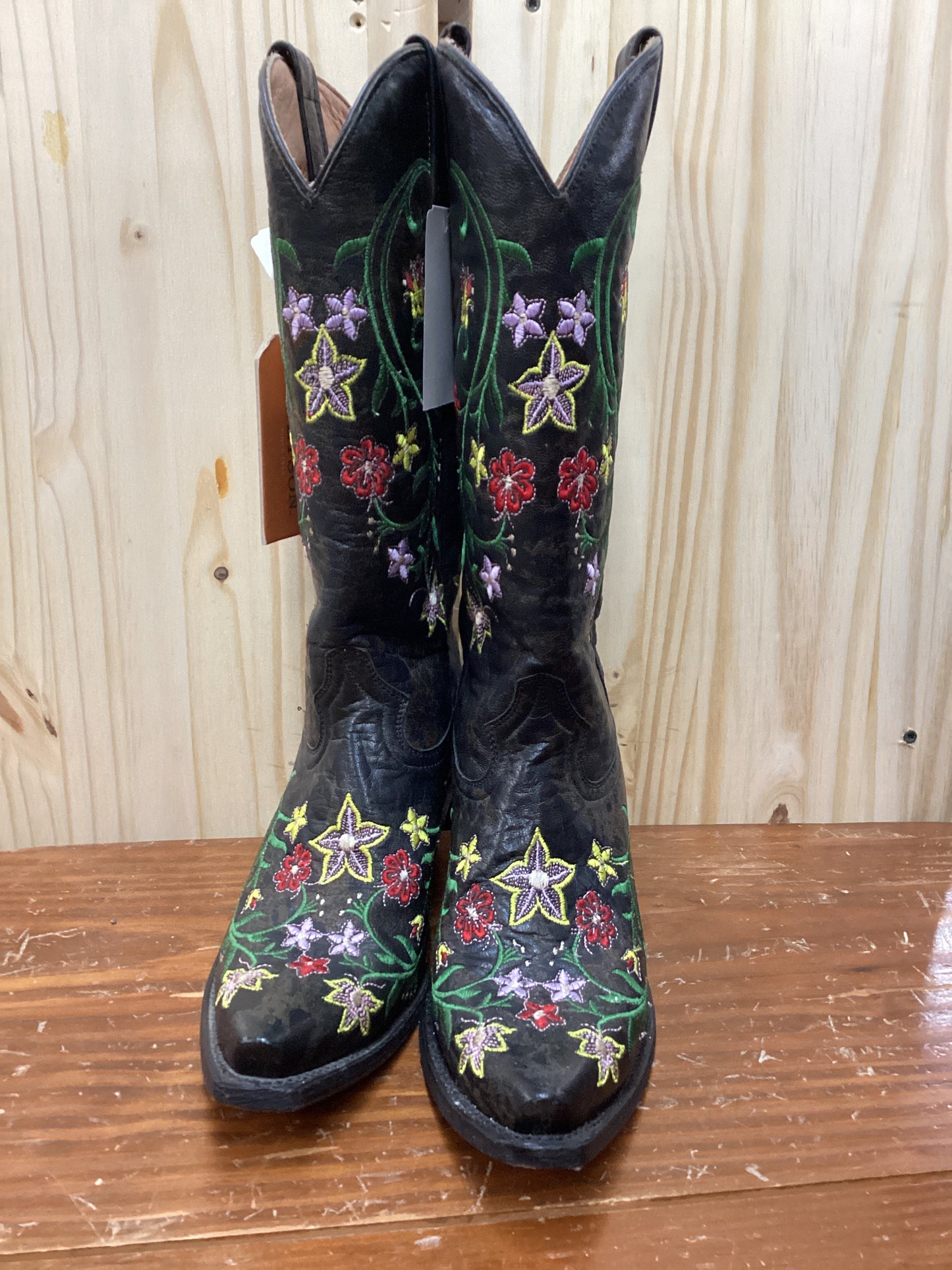 Stetson Black Crackle and Floral
