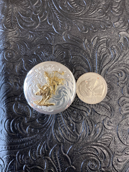 Bull Rider Pin by Montana Silversmith