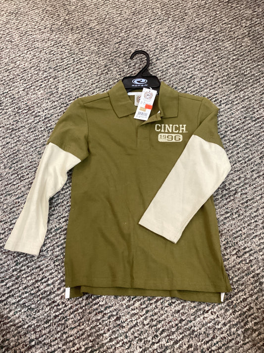 Cinch Long Sleeve Polo