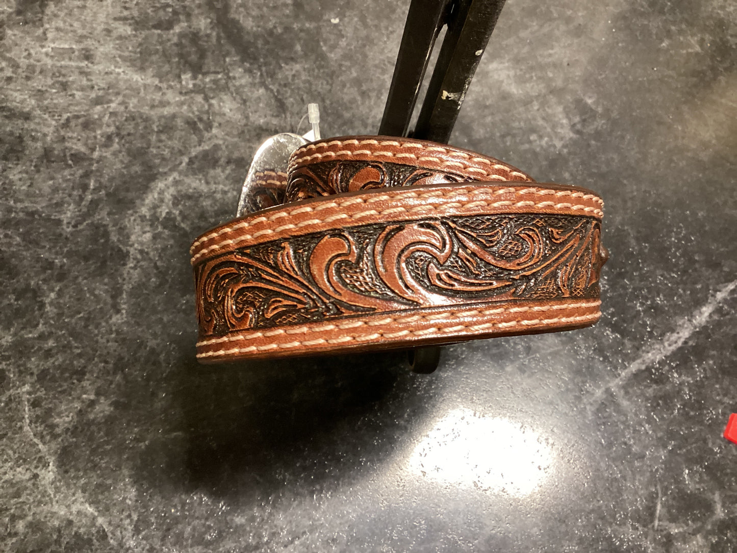Ranger Belt Company-Kid’s Tooled Leather Belt