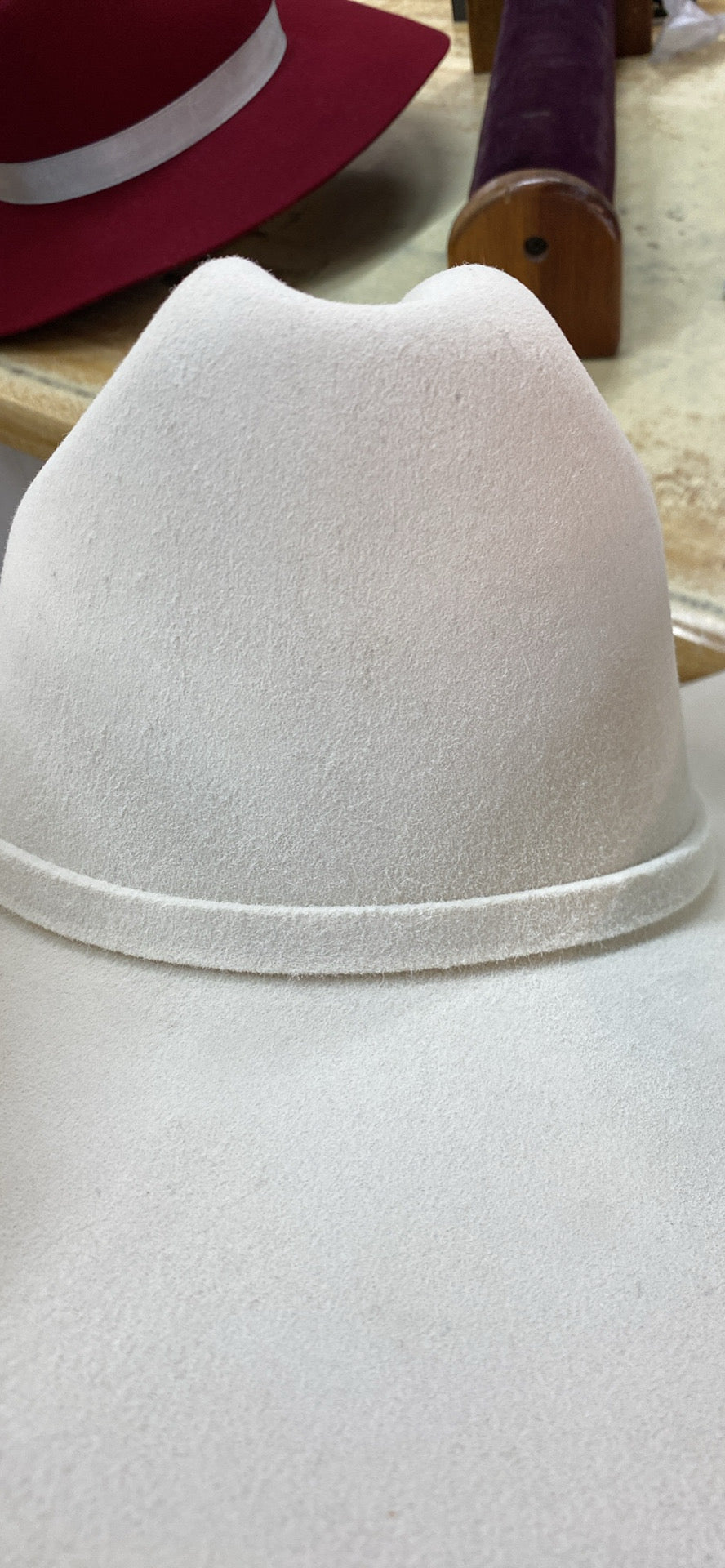 Stallion by Stetson 2X White Felt-Used