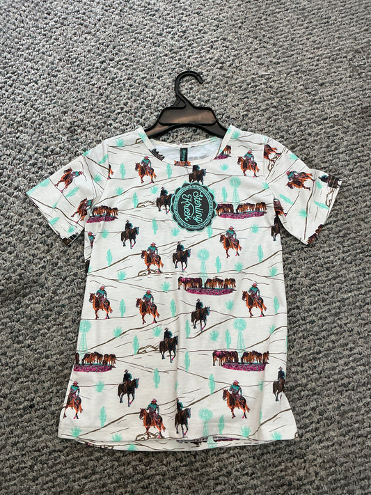 Sterling Kreek Lil Ranchin Kids Tshirt