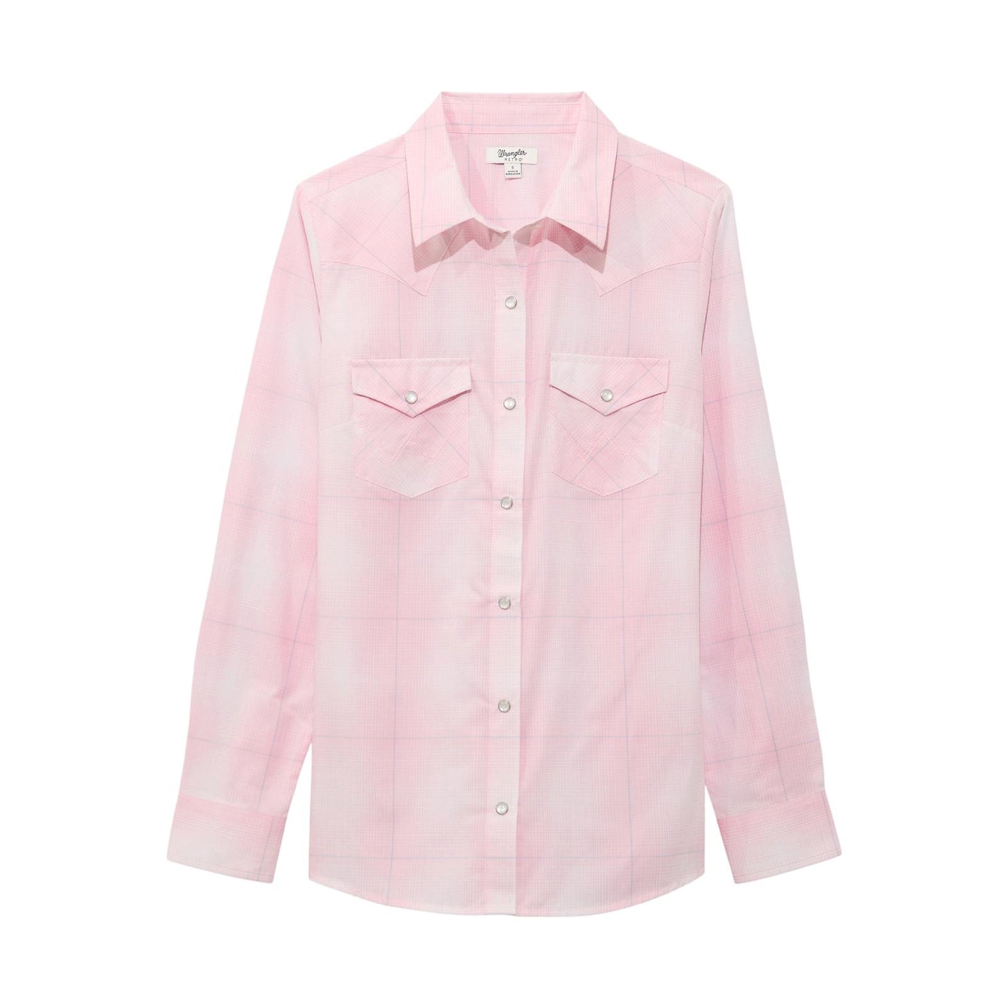 Wrangler Retro Women’s Essential Shirt- Pink Plaid