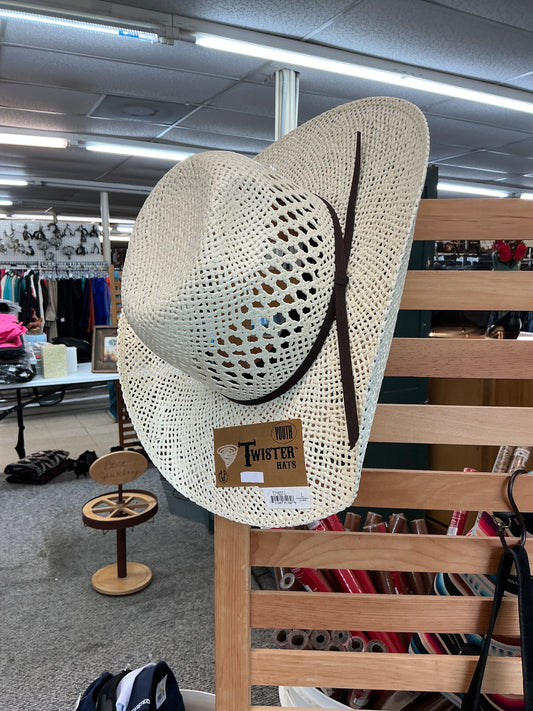 Youth Twister Straw Hat T71637