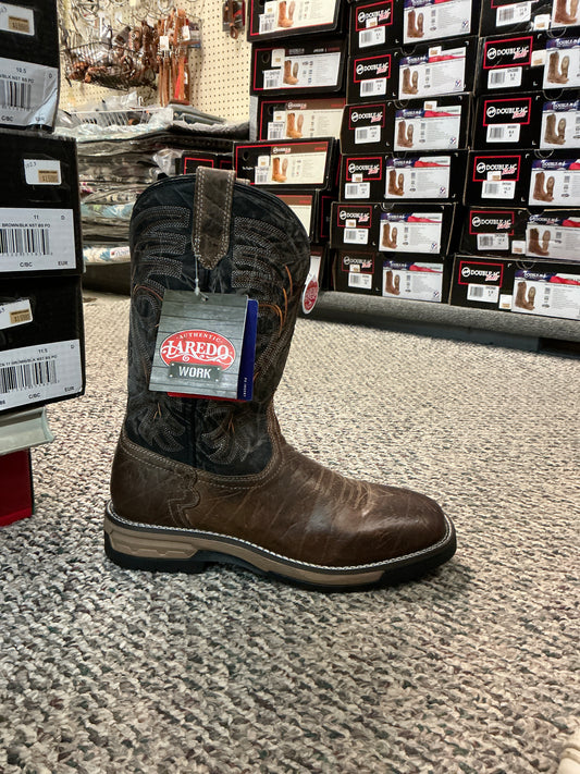 Laredo Work Hawke Skull Boot