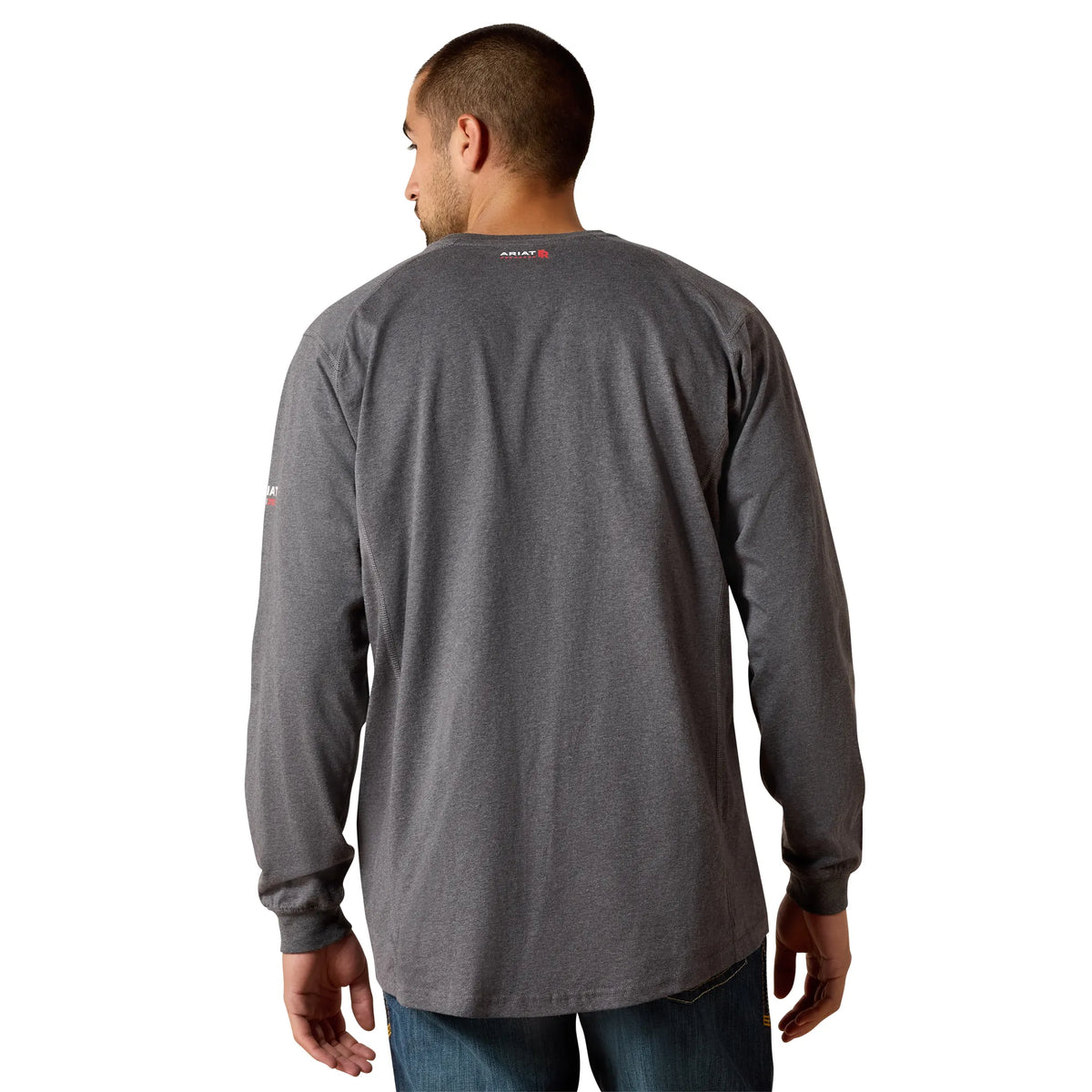Men's FR Air Crew T-Shirt-Heather Charcoal