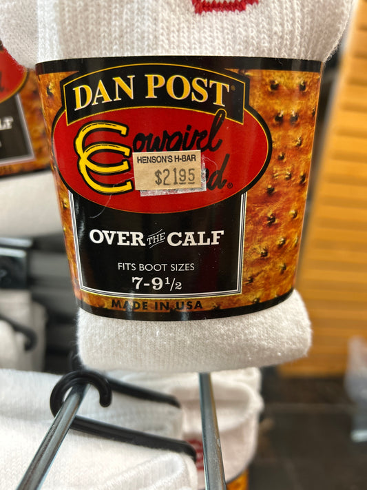 Dan Post Cowgirl Certified Over the Calf Socks
