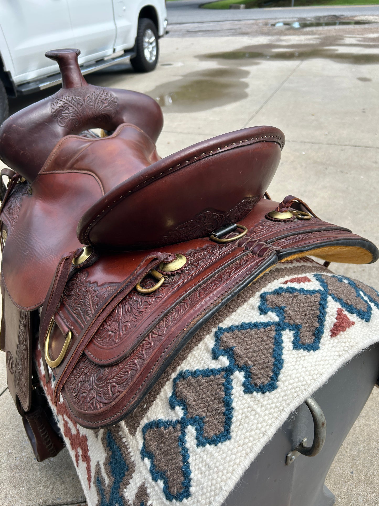 Circle Y of Yoakum® Flex-Lite Trail Saddle 17”