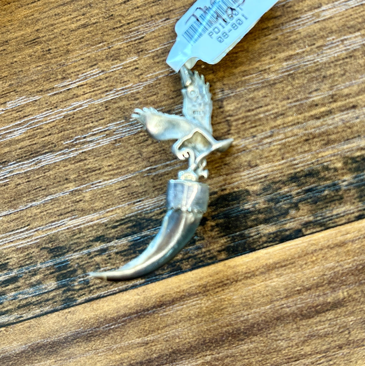Thelma Yazzie Coyote Tooth Pendant