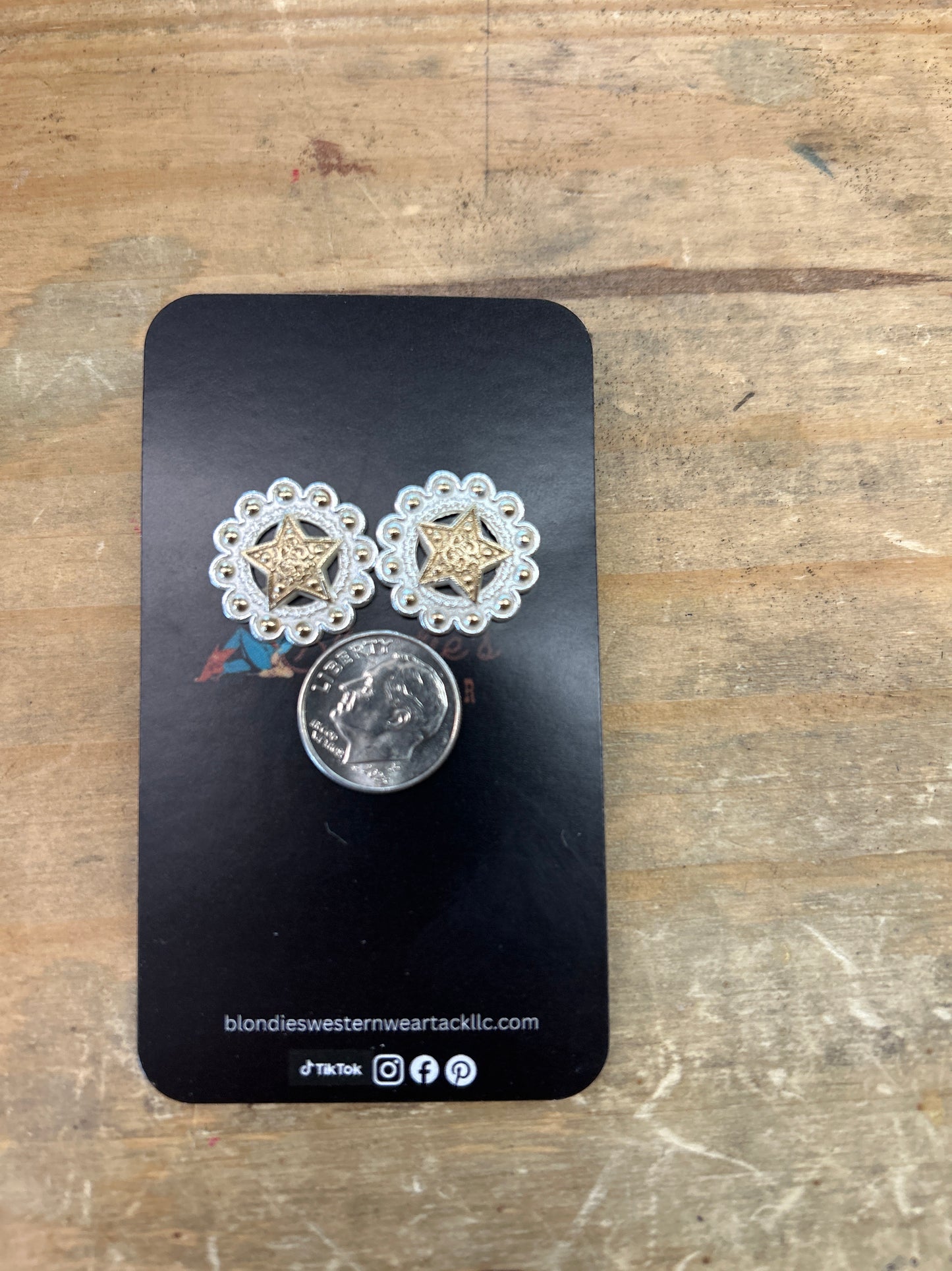 Texas Flower Earring