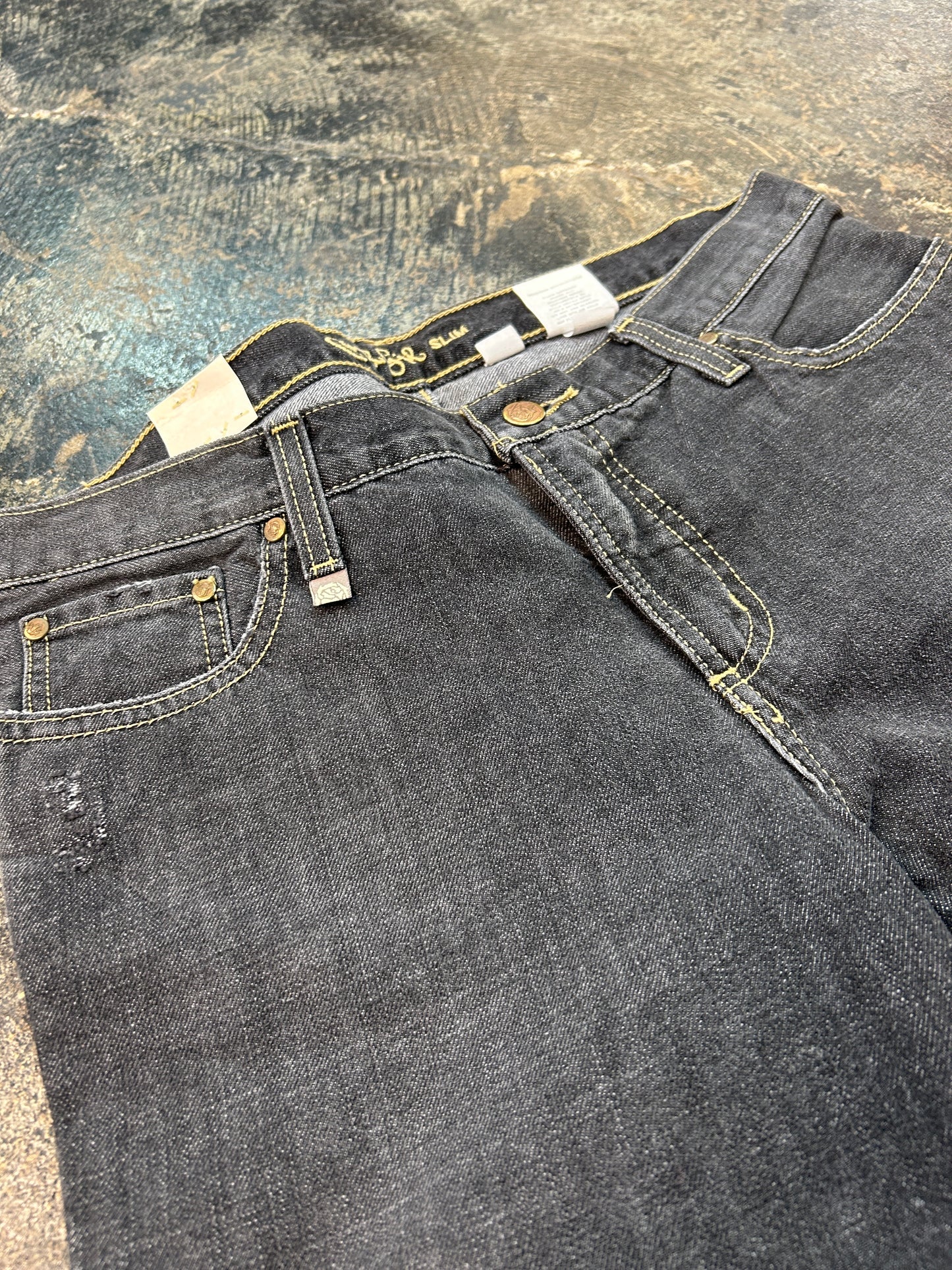 *VINTAGE* Cruel Girl® Vivian Black Wash Jeans