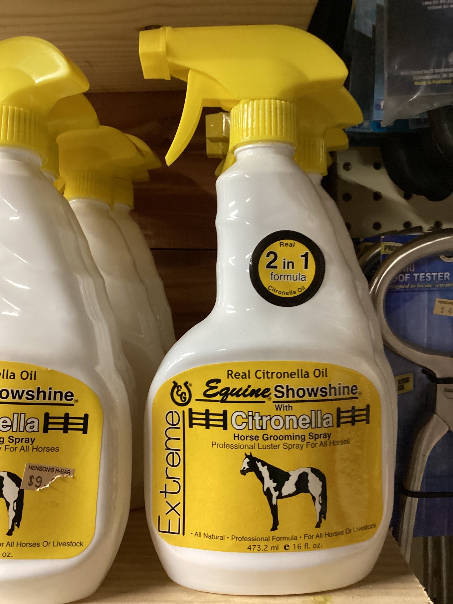 Extreme Groom Equine Citronella Showshine Spray