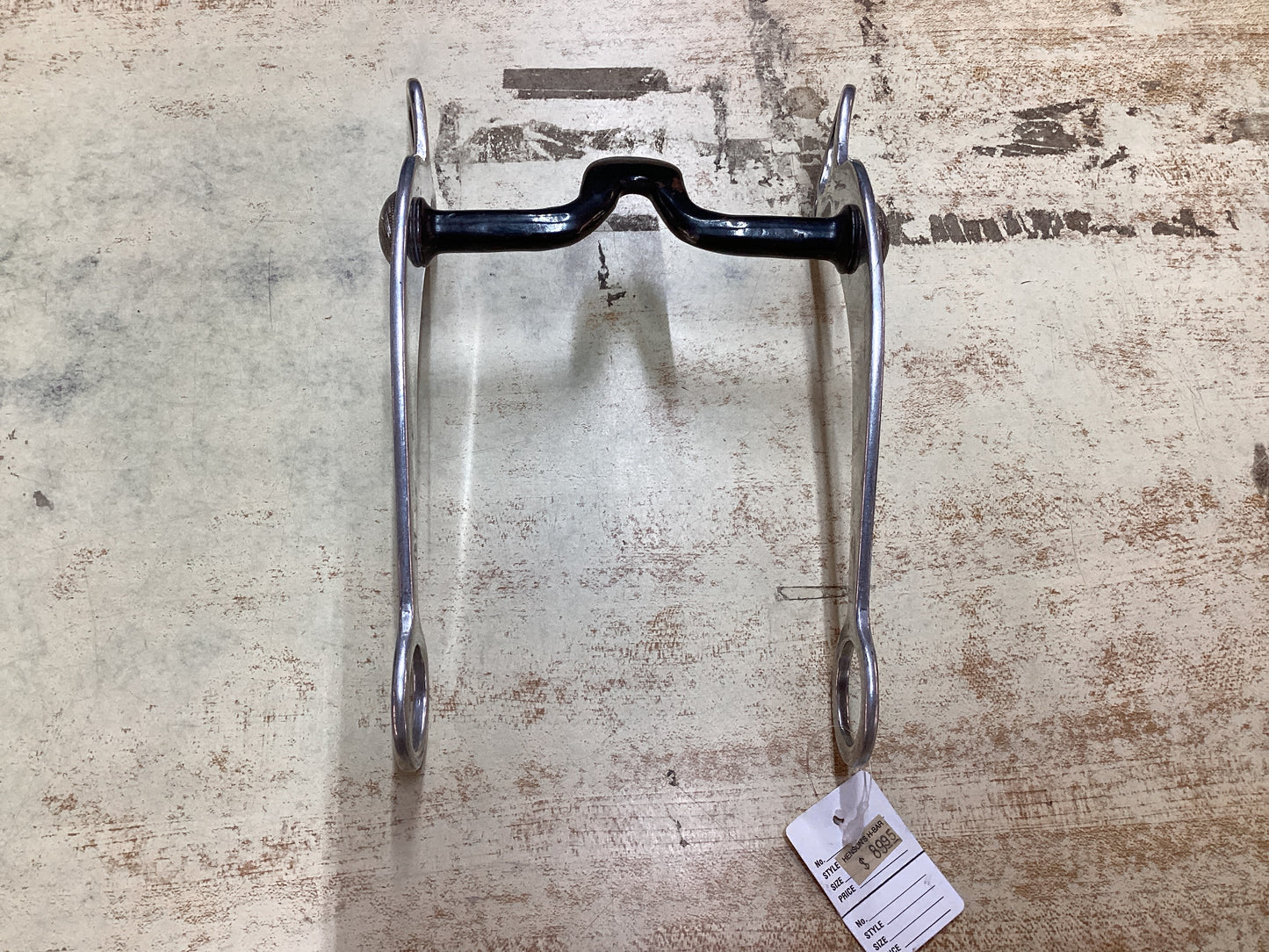 Stainless Steel Shank With Sweet Iron Cathedral Port Bit