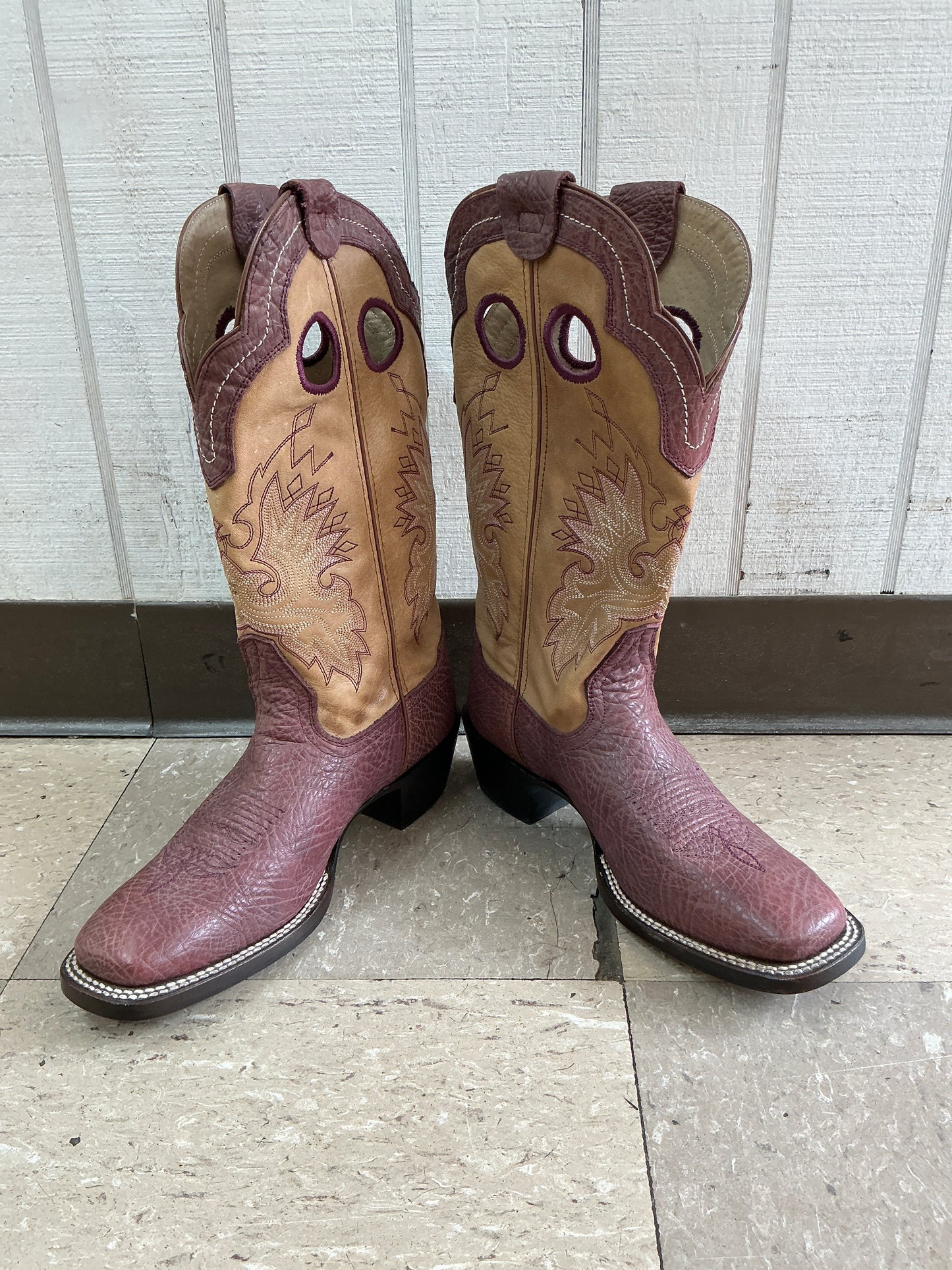 Double H Pink Angel Square Toe-CLEARANCE