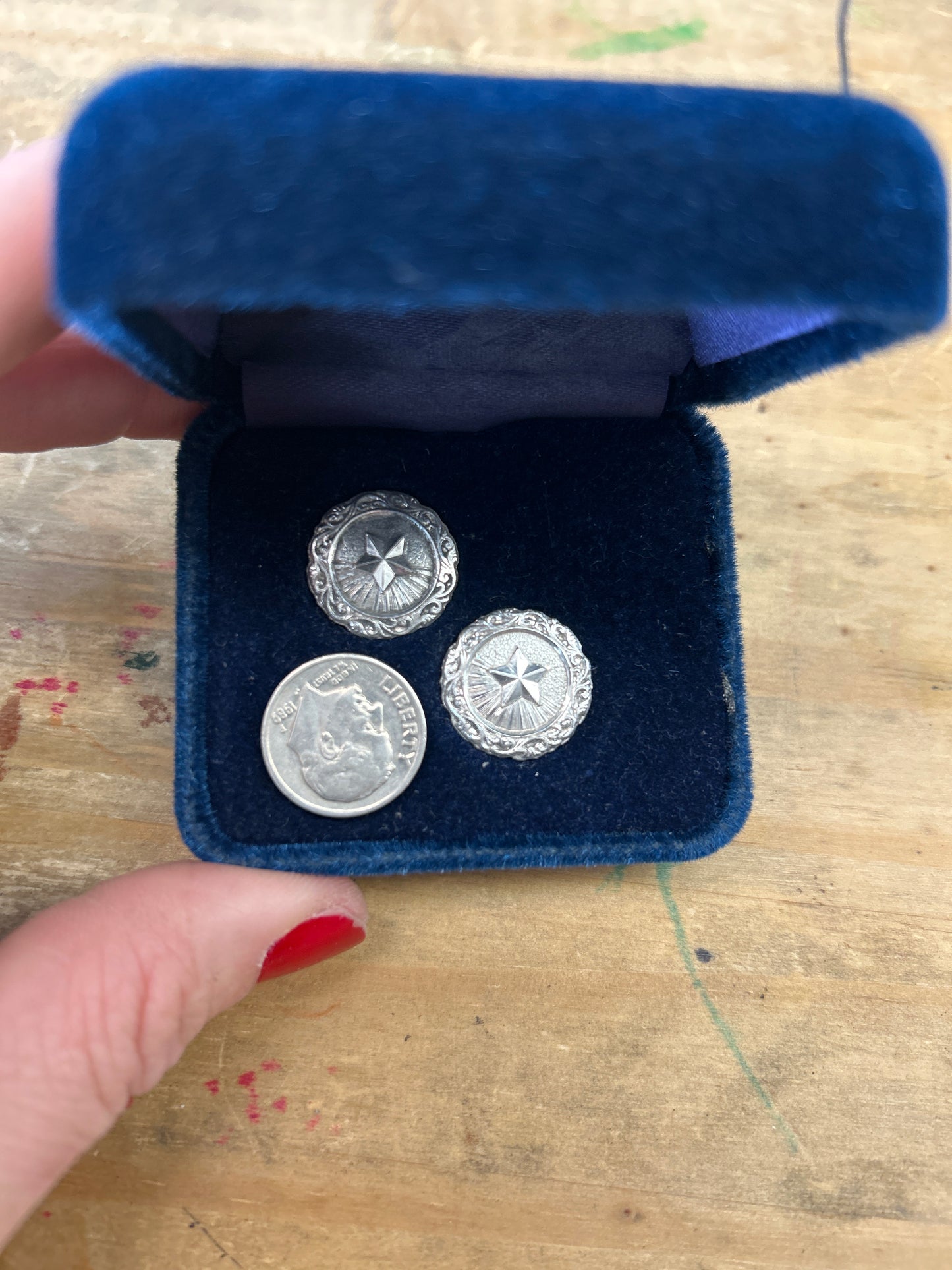 Arizona Retro Silver Earring