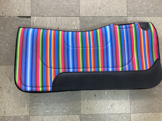 31”x32” Serape Print Agave Saddle Pad