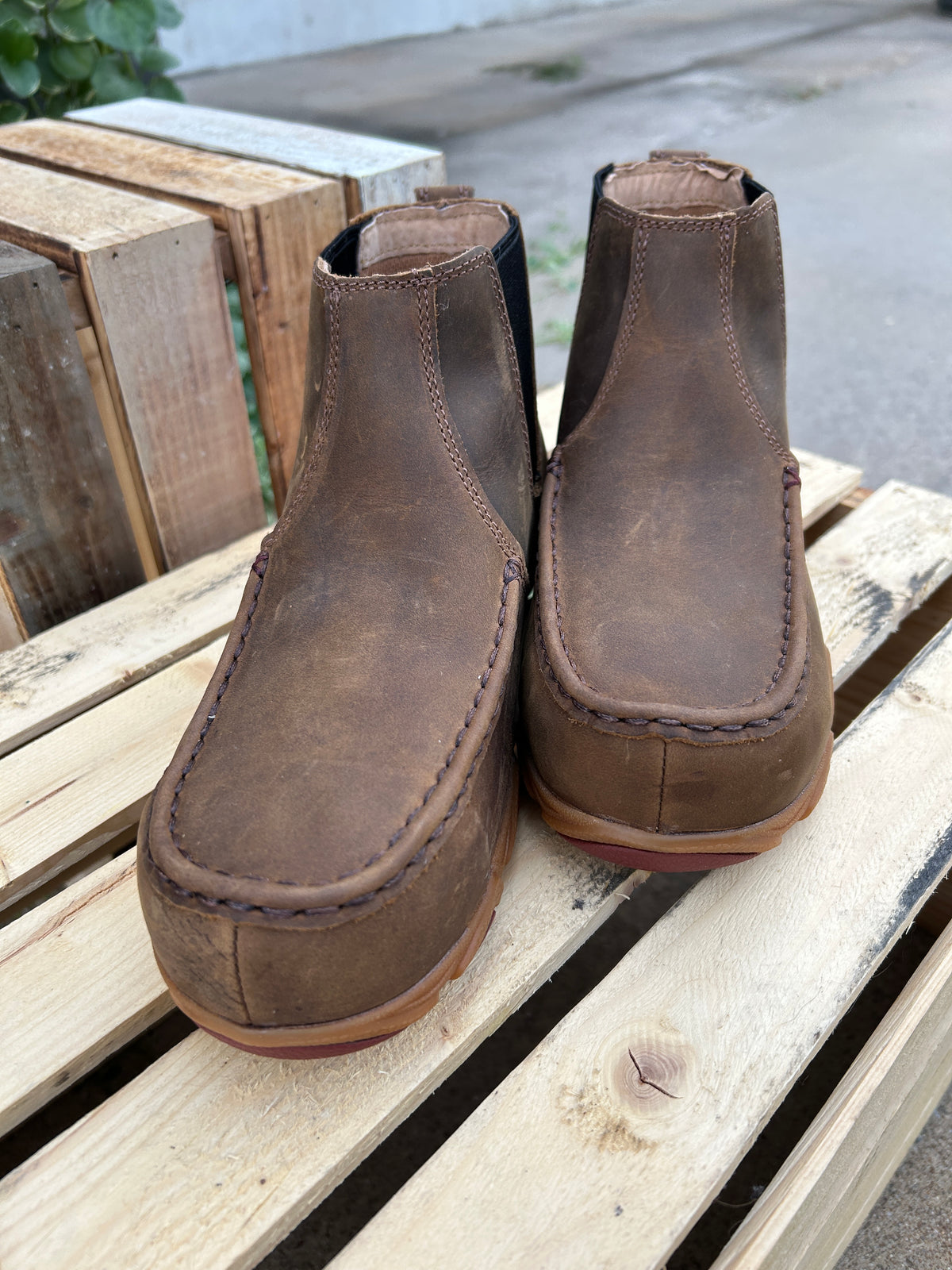 Women's 4" Work Chelsea Driving Moc- Nano Toe by Twisted X