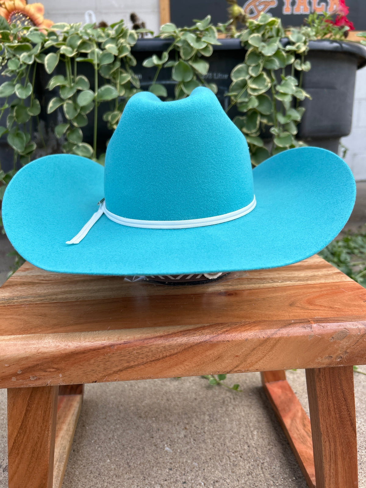 Twister Kid's Turquoise Felt Hat