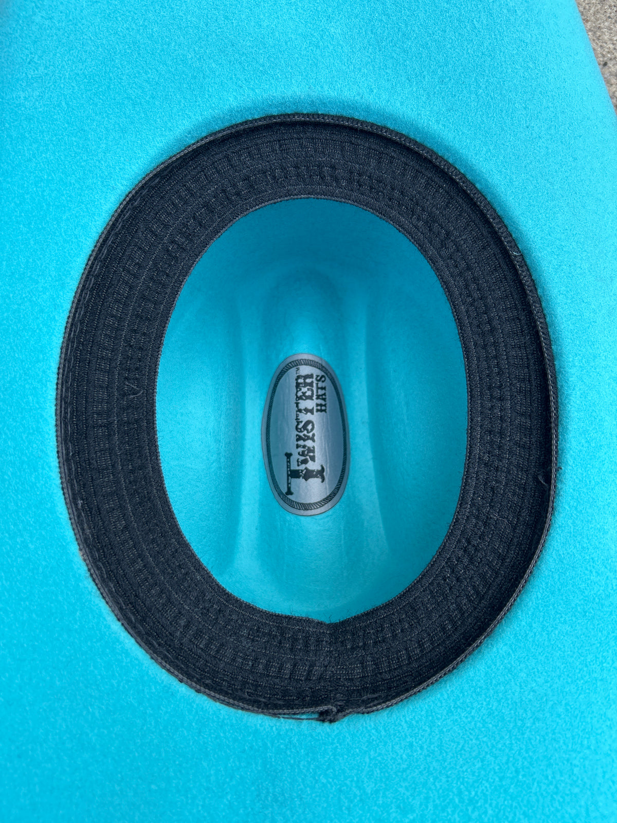 Twister Kid's Turquoise Felt Hat