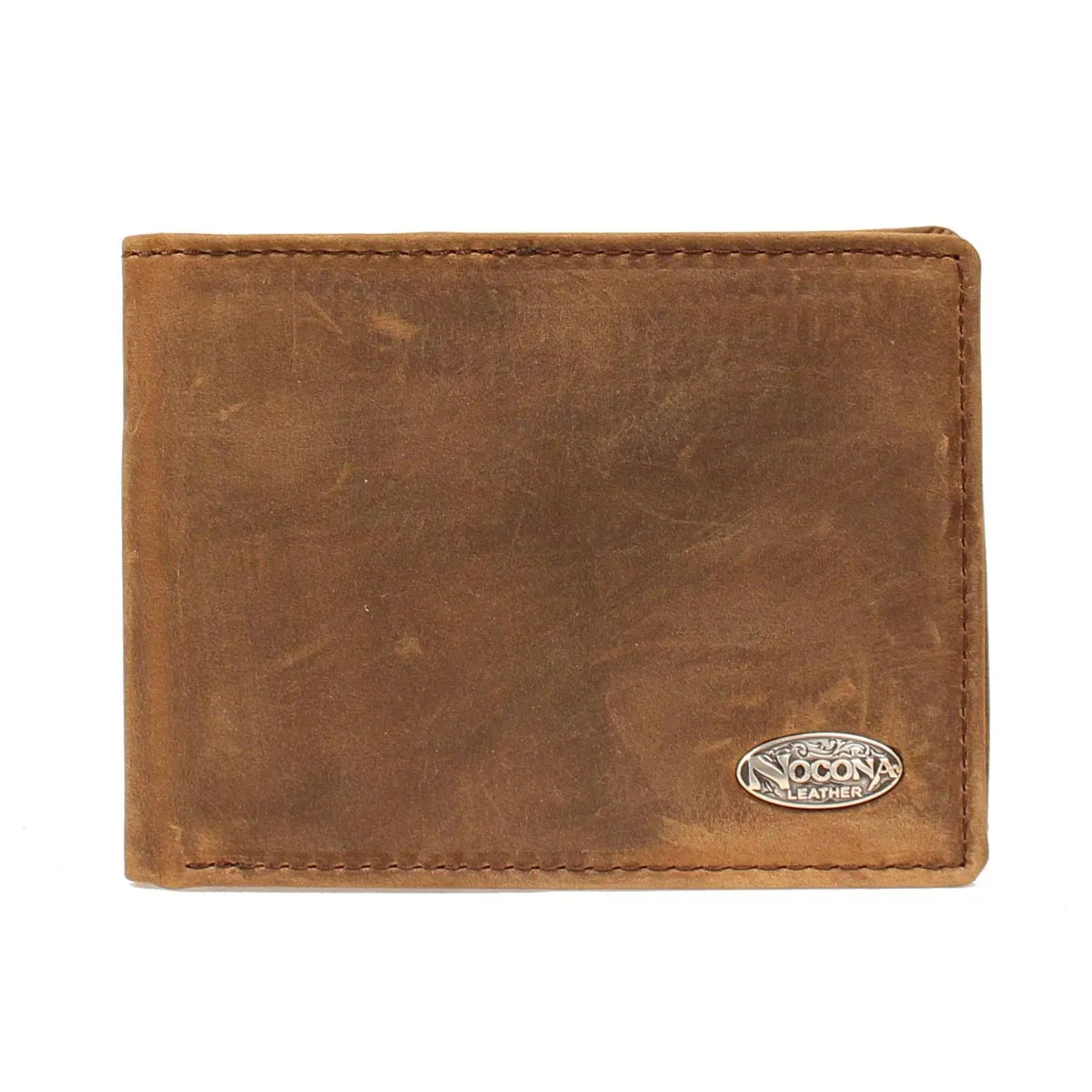 Medium Distressed Bifold Wallet by Nocona Belt Co®