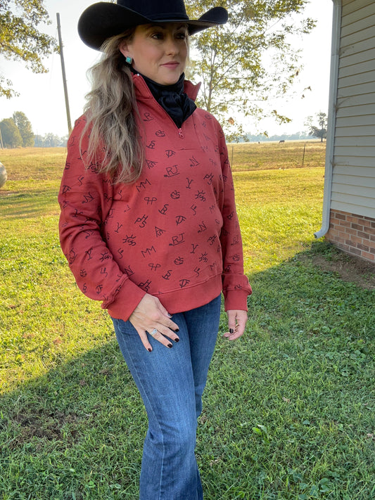 Panhandle Slim Ranch Brand Pullover