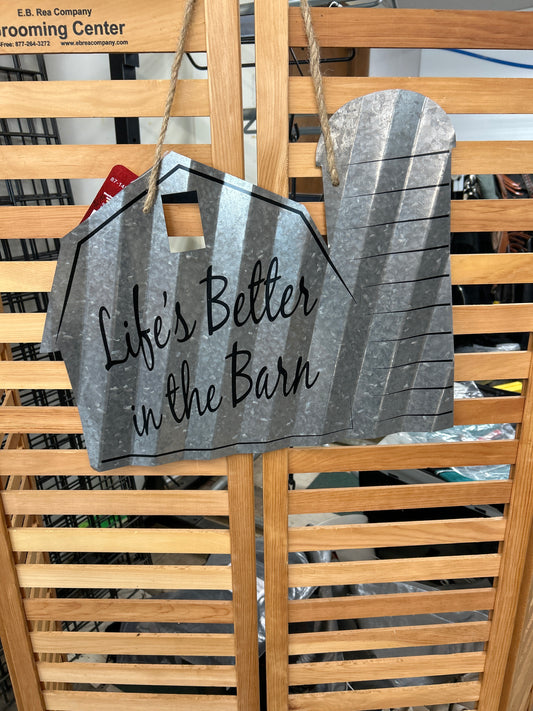 Life’s Better in the Barn
