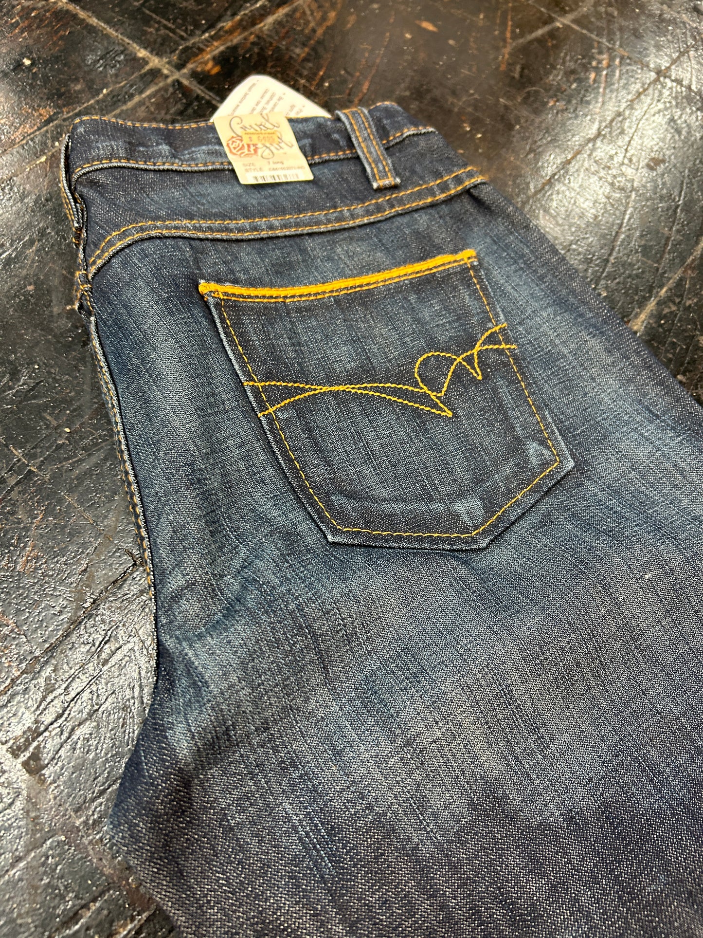 *VINTAGE* Cruel Girl Dark Wash Low Rise Jeans