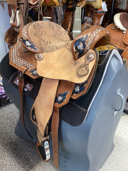 15” Savannah barrel saddle