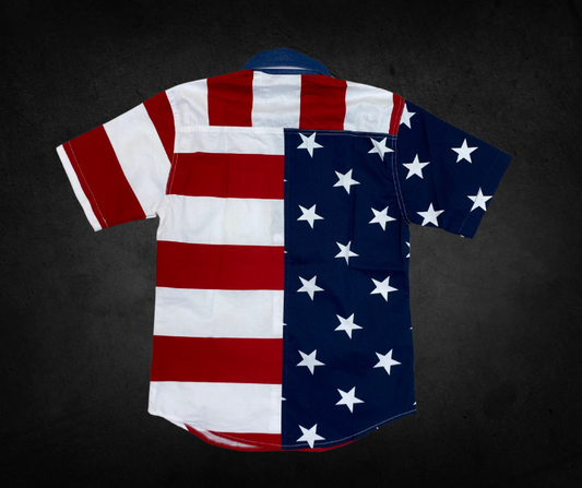 Stars & Stripes Kids Short Sleeve Shirt